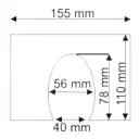 2 Entrées de Tunnel à une Voie - 4 Murs de Contrefort - 2 Plaques de Soutènement - SAI 300 - HO 1/87 - 2