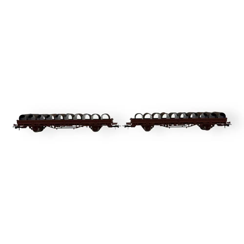 Coffret de 2 wagons ranchers pivotants - Roco 6600119 - SNCF - EP. IV - 3