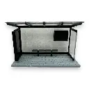 Arrêt de bus noir - Rietze 70322 - HO 1/87 - 3