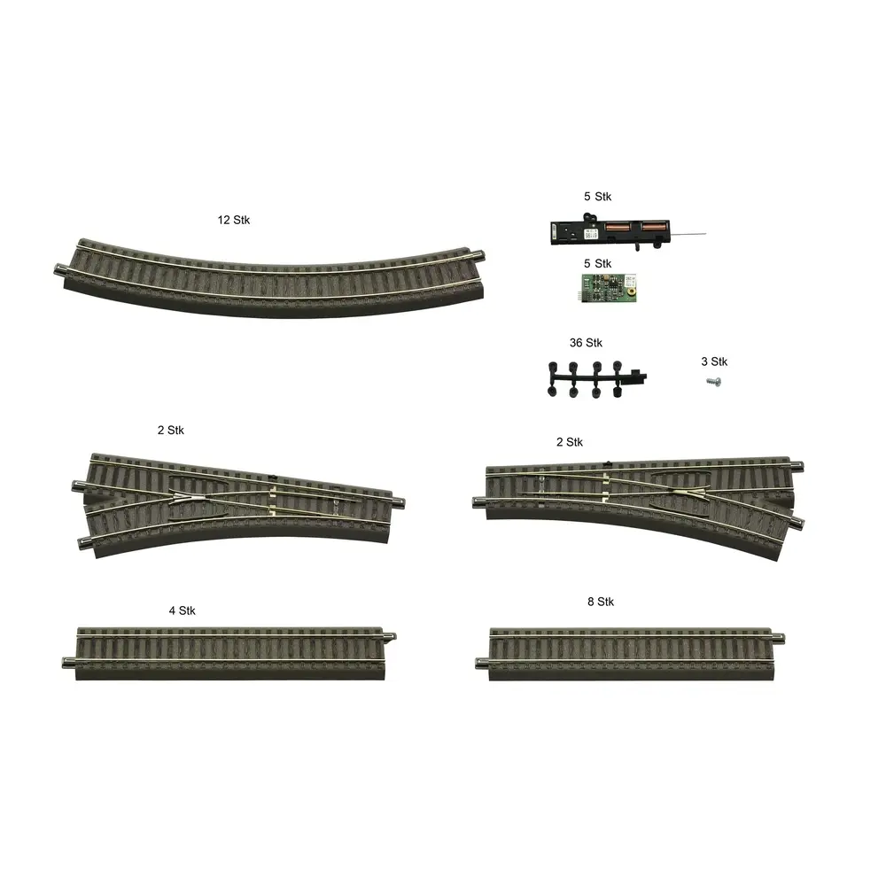Kit d'Extension GEOLINE Digital ROCO 51250 | HO 1/8ème Code 83 - 2