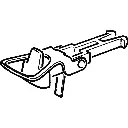 Sachet de 2 têtes d'attelages à boucle - Roco 40243 - HO : 1/87 - NEM 362 - 2