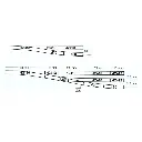 Aiguillage long Gauche Wl10 R 1946 mm 10° - ROCO 42488/42490 - HO 1/87 - Code 83 - 2