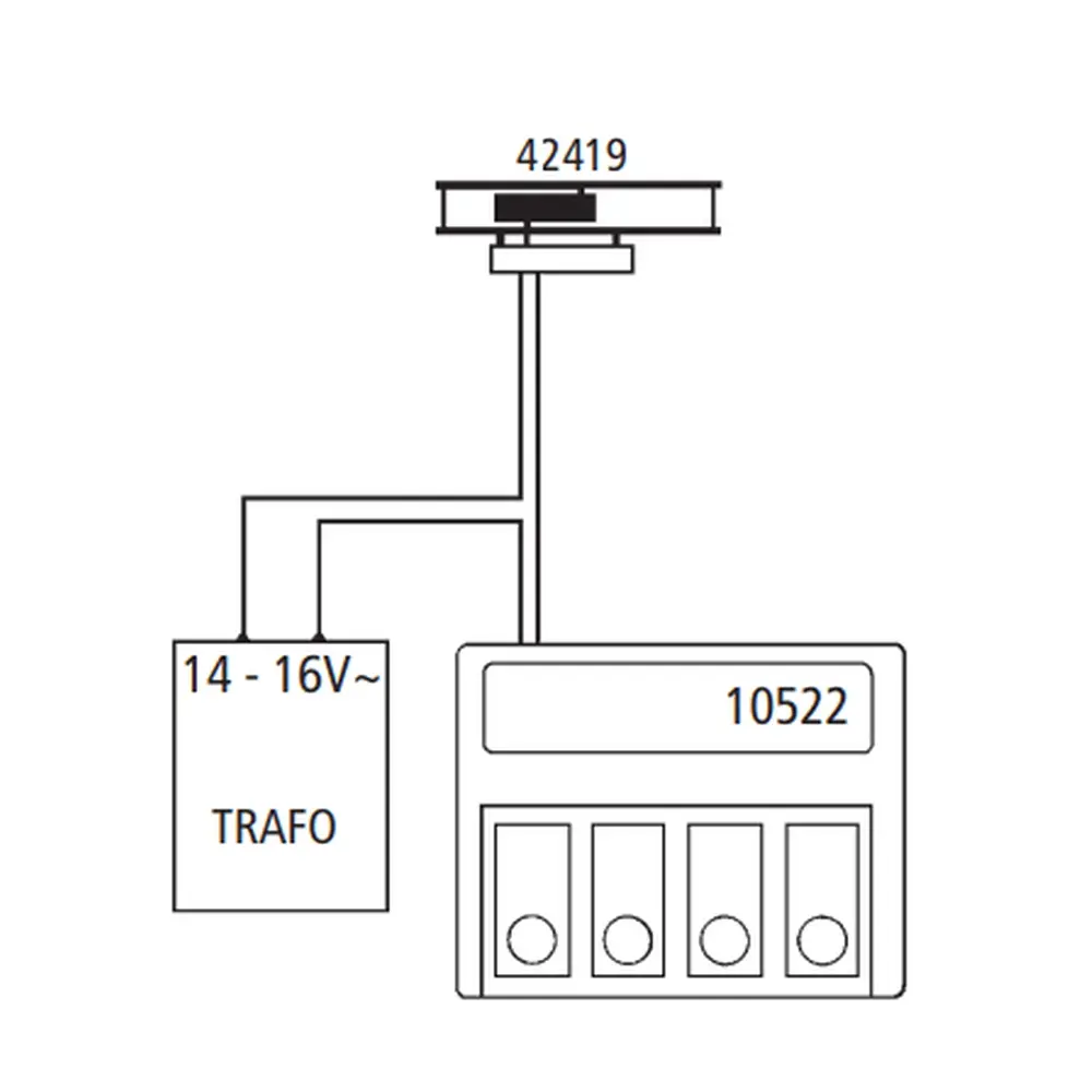Rail Dételage G 1/2 Traverses bois - 115mm - ROCO 42419  - HO 1/87 - Code 83 - 2