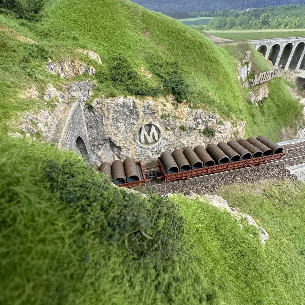 Coffret de 2 wagons ranchers pivotants - Roco 6600119 - SNCF - EP. IV - 8