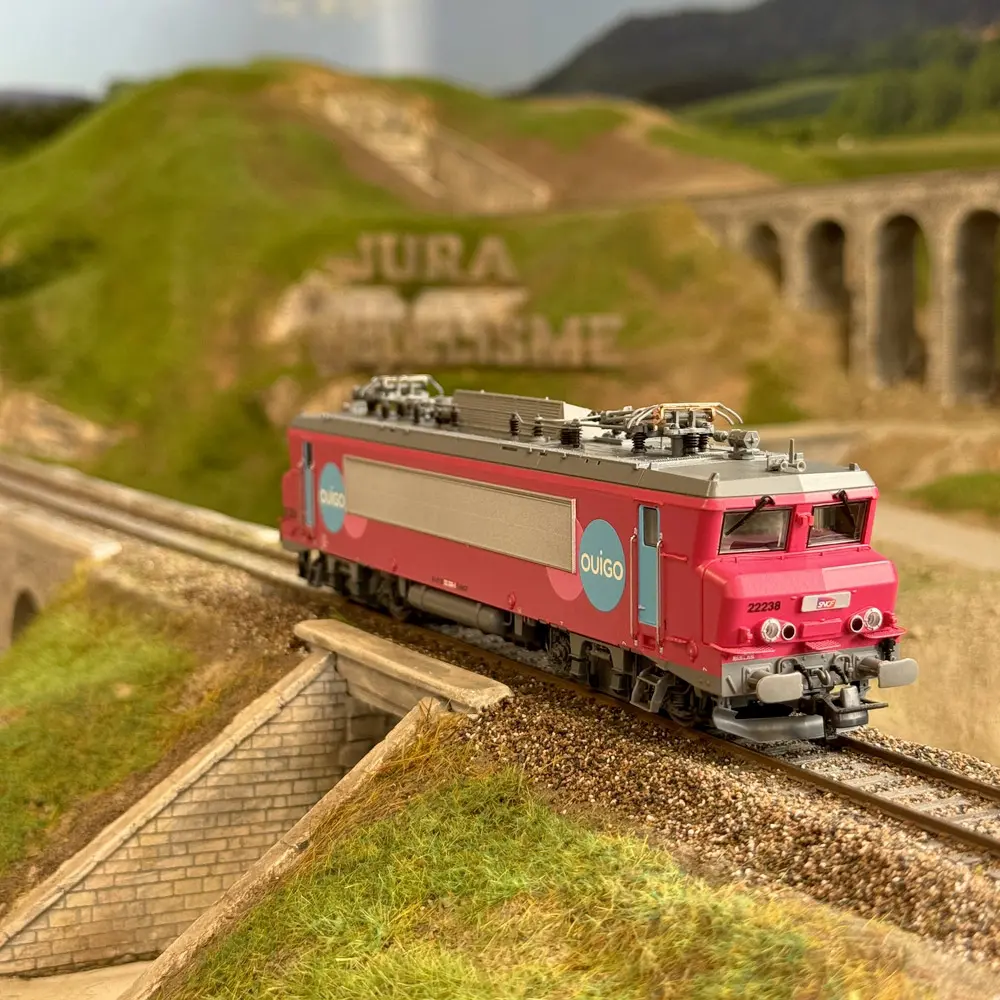 Locomotive électrique BB 22238 Ouigo - Roco 7520013 - SNCF - HO 1/87 - EP. VI - Digital Sound - 3R - 11