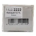 Voiture Renault 12 Gordini - livrée bleue - SAI 2230 - HO : 1/87 - - 3