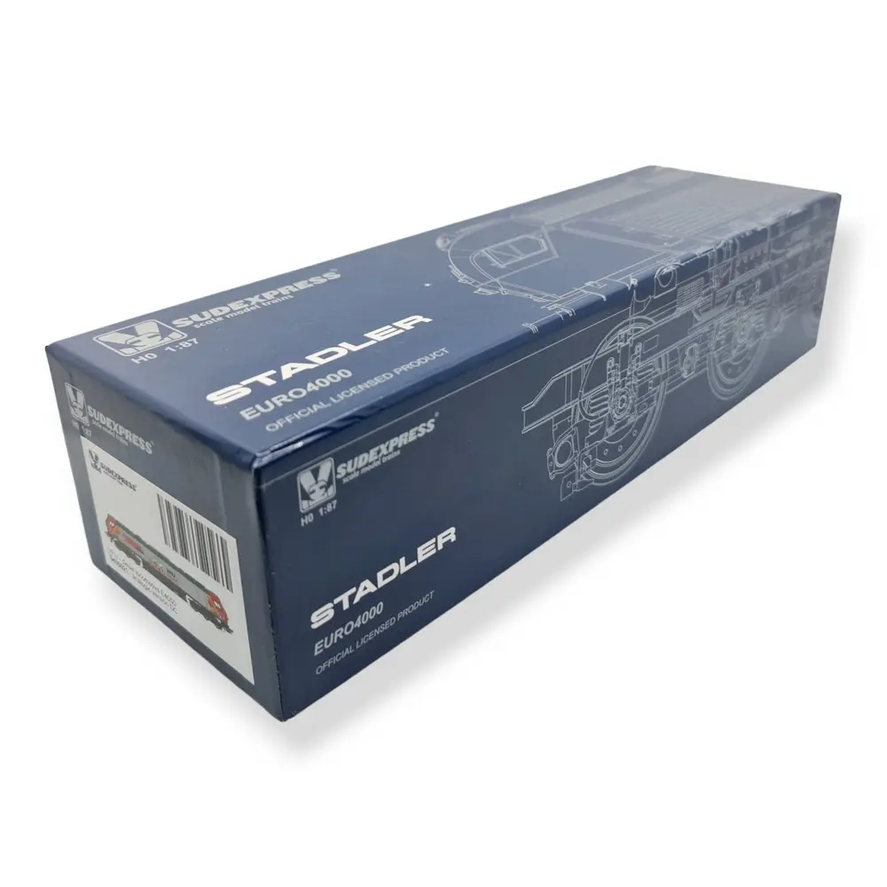 Locomotive diesel-électrique Stadler Euro 4000 livrée VFLI - Sudexpress SVFL048N - N 1/160e - 4