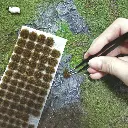 Touffes d'herbe de prairies 6 mm - WWScenics W3T-WM6 - HO 1/87 - 2