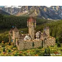 Château-fort du Moyen âge - VOLLMER 49910 - HO 1/87 - 2