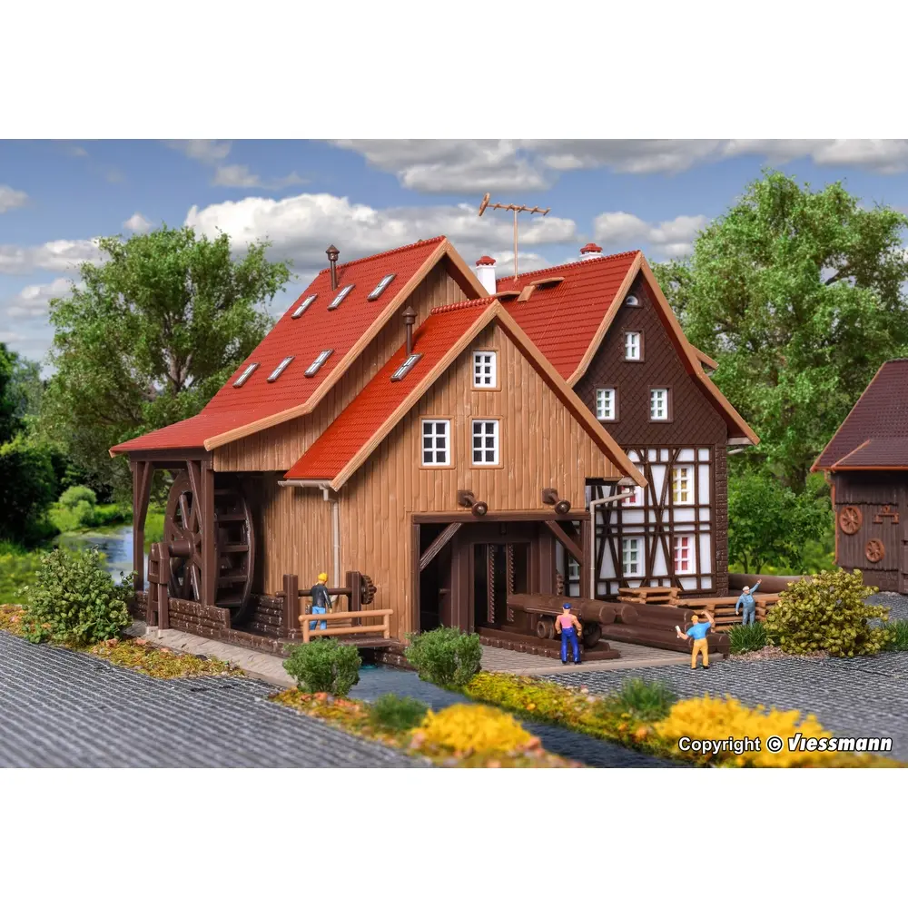 Scierie Tonbach avec moulin à eau - Vollmer 47713 - N 1/160 - 3