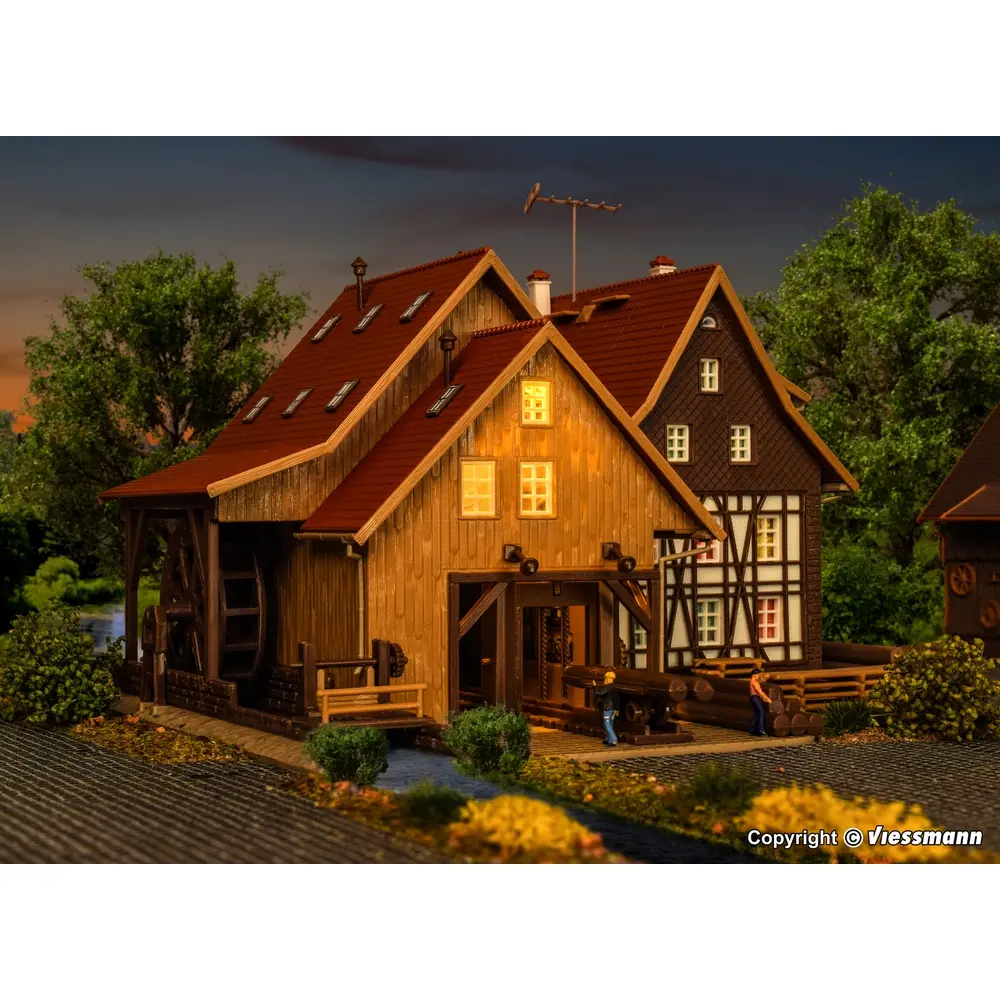 Scierie Tonbach avec moulin à eau - Vollmer 47713 - N 1/160 - 4