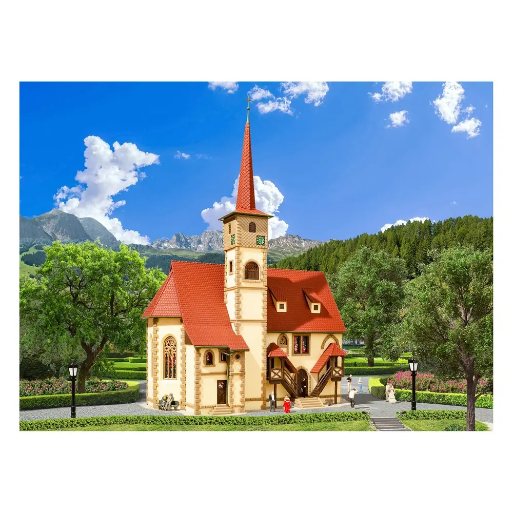 Église du village de Ditzingen - Vollmer 47736 - N 1/160 - 3