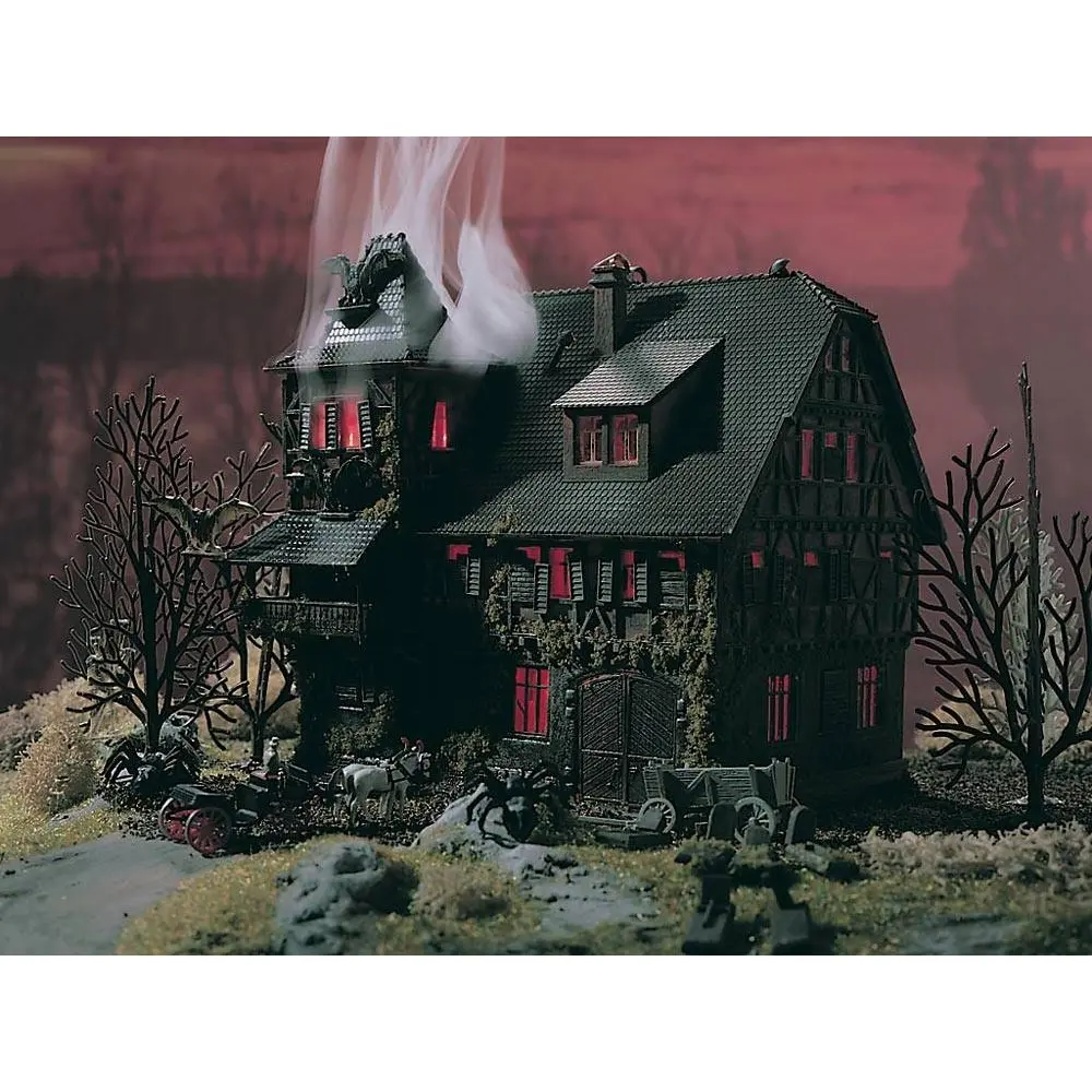 Villa vampire avec avec lumière vacillante - VOLLMER 47679 - 1/160 - 5