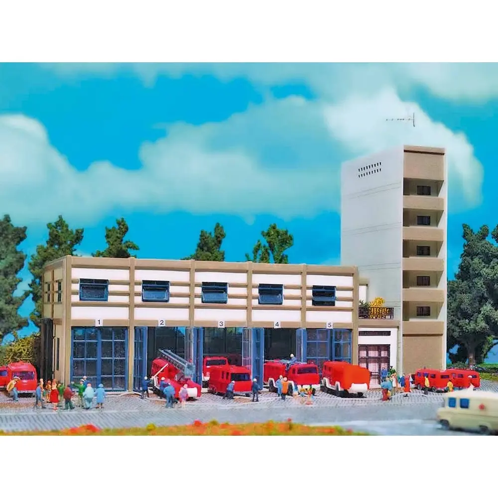 Caserne Pompier moderne VOLLMER 47909 - N 1/160 - 2