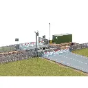 Clôture Palissade Moderne - WILLS-KITS SSM 317 - Échelle OO 1/76 / HO 1/87 - 1460 mm - Gris - 5