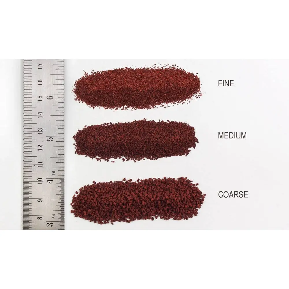 Ballaste moyen couleur minerai de fer - Woodland Scenics B70 - 353 mL - 2