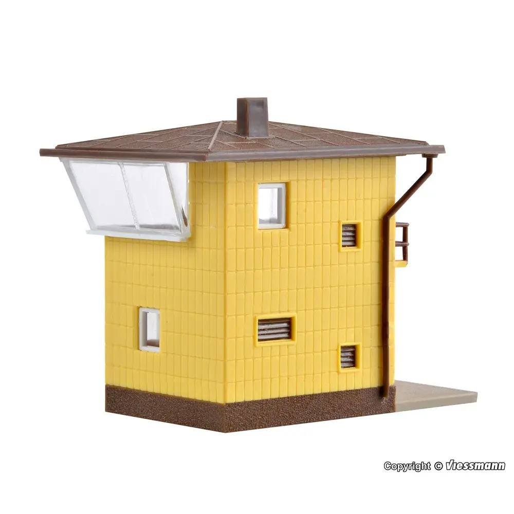 Poste d'aiguillage Rothorn VOLLMER 47600 - N 1/160 - 47 x 68 x 55 mm - 3