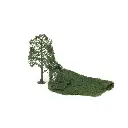 Sachet de flocage vert foncé - Woodland Scenics F53 - 464cm² - 3