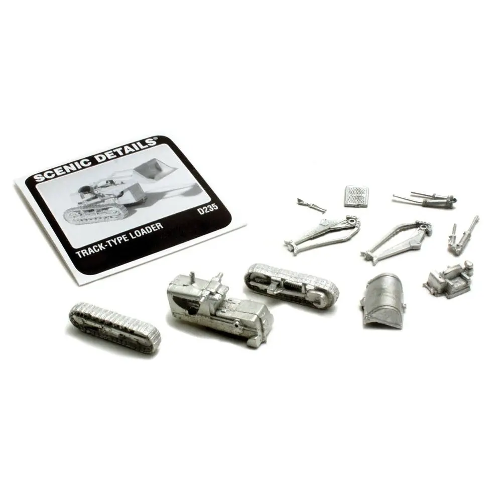 Chargeuse à chenilles - Woodland Scenics D235 - HO 1/87ème - 2