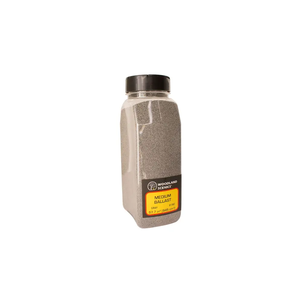 Ballast fin gris 945 mL - Woodland Scenics B1375 - 945 mL - Toutes échelles - 3