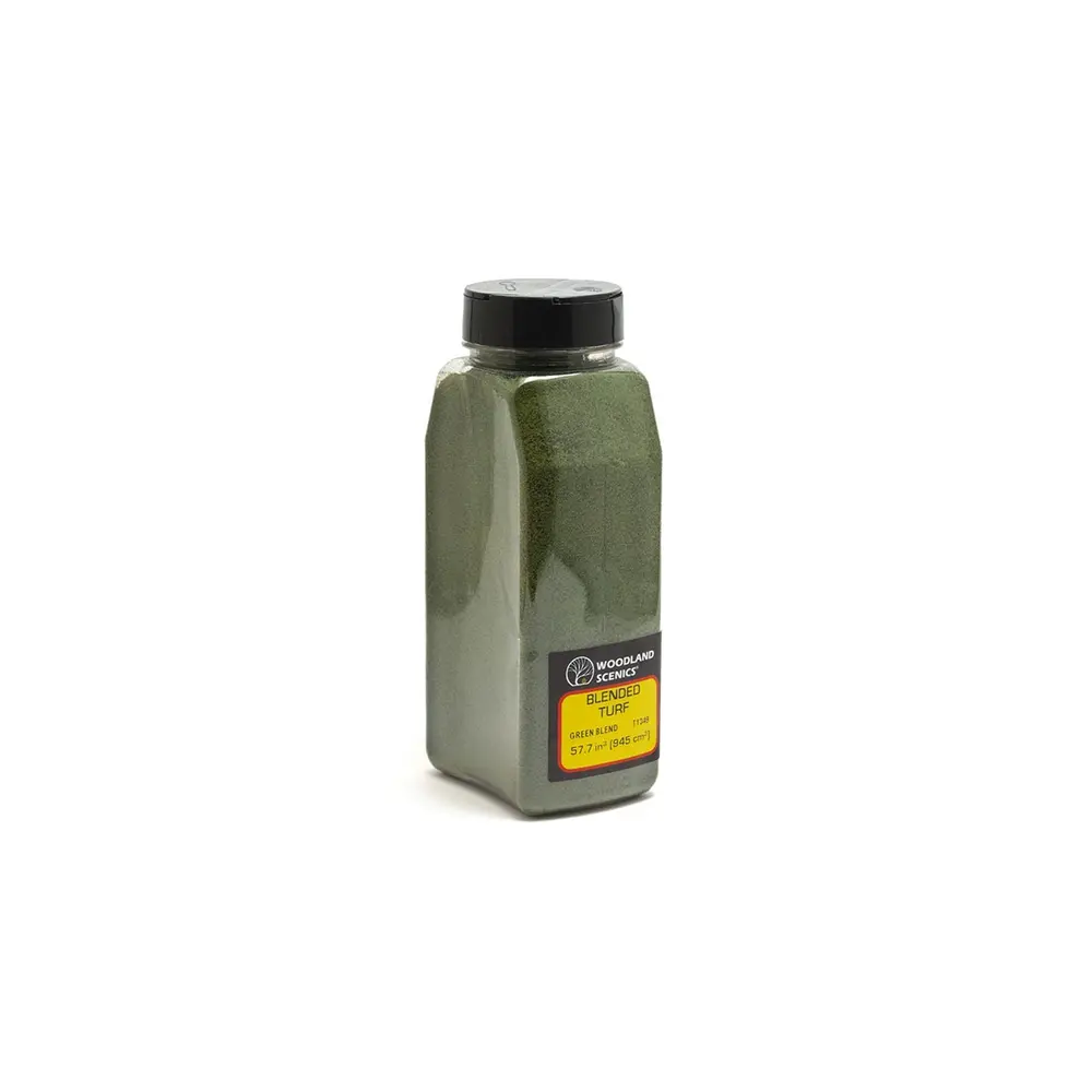 Flocage fin vert - Woodland Scenics T1349 - Toutes échelles - 945 mL - 2