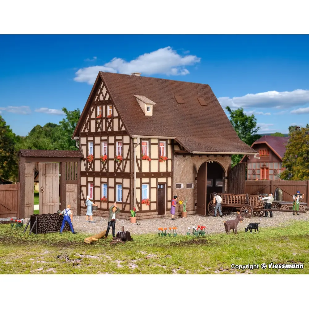 Kit maquettes agricoles - Vollmer 43731 - HO 1:87 - 580 x 10 x 55 mm - 7