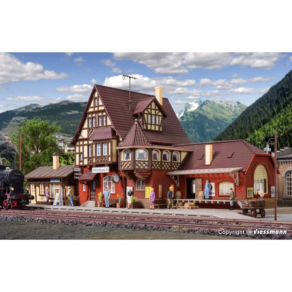 Gare de  WILDBACH - VOLLMER 43512 - HO 1/87 - 3