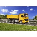 Camion benne motorisé Mercedes-Benz ACTROS Viessmann 8015 - HO 1/87  livrée Jaune - 3
