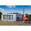 Hangar à Locomotives Electriques 2 Voies - Vollmer 45765 - HO : 1/87 - 4