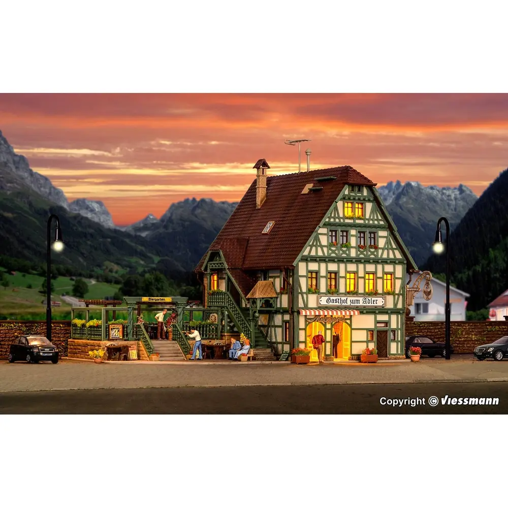 Auberge avec boucherie, aménagement intérieur / éclairage LED VOLLMER 43736 - HO - 3