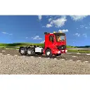 Camion motorisé Mercedes-Benz ACTROS Viessmann 8011 - HO 1/87 - livrée rouge - 3