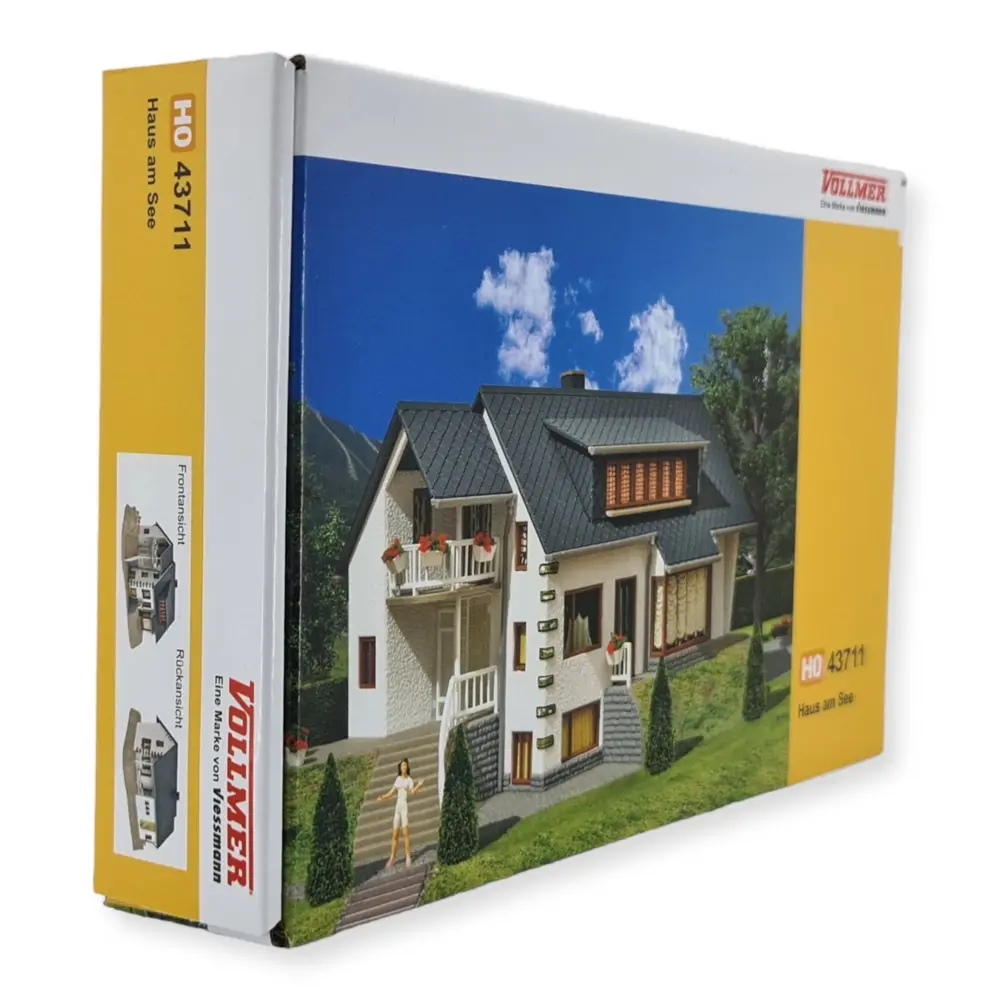 Maquette Maison au bord du lac - Vollmer 43711 - HO 1/87 - 2