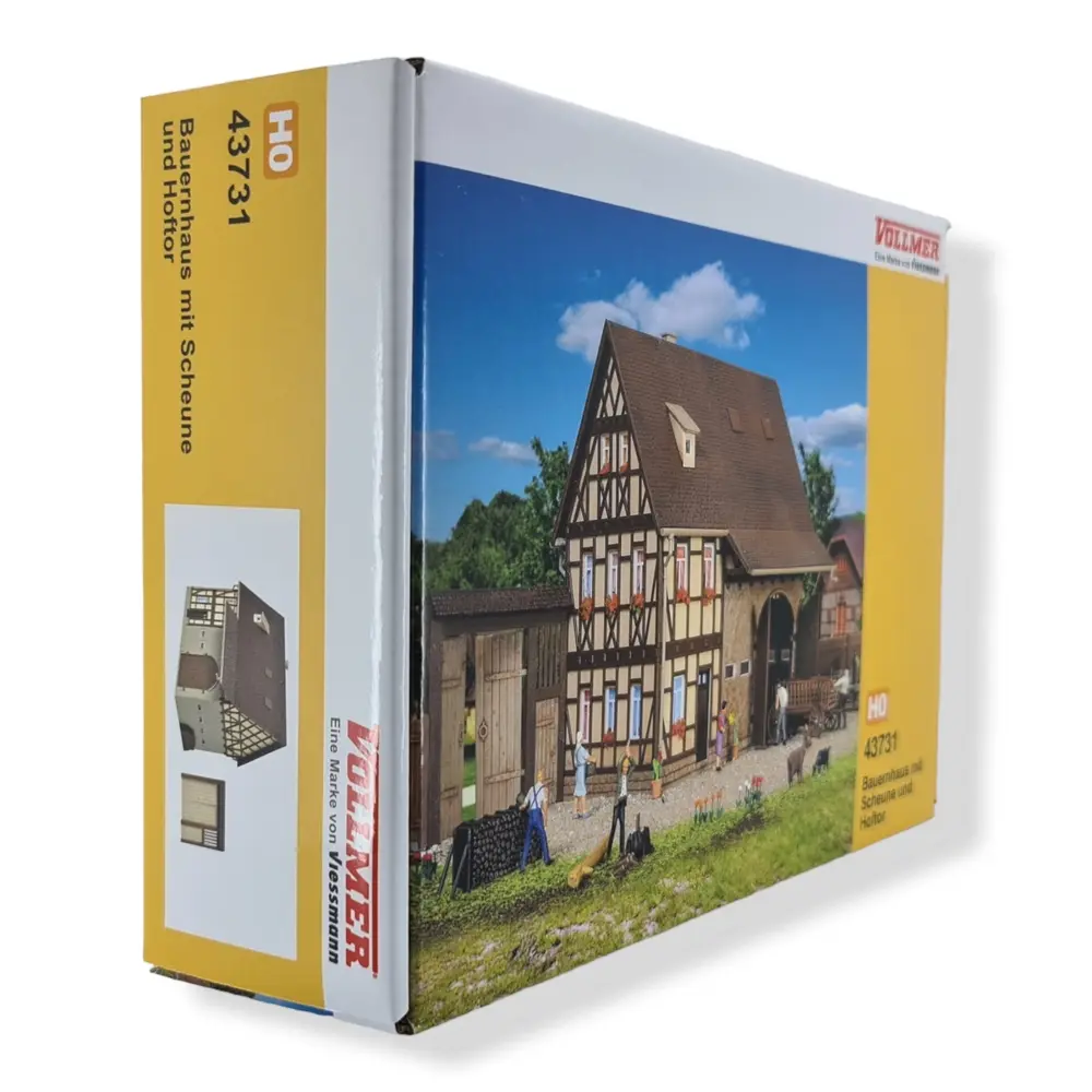 Kit maquettes agricoles - Vollmer 43731 - HO 1:87 - 580 x 10 x 55 mm - 3