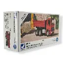Camion benne motorisé Mercedes-Benz ACTROS Viessmann 8014 - HO 1/87  livrée Rouge - 2