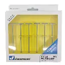 Lot de 6 lampes de quai à 2 LED blanches VIESSMANN 63646 - HO 1/87 - 2