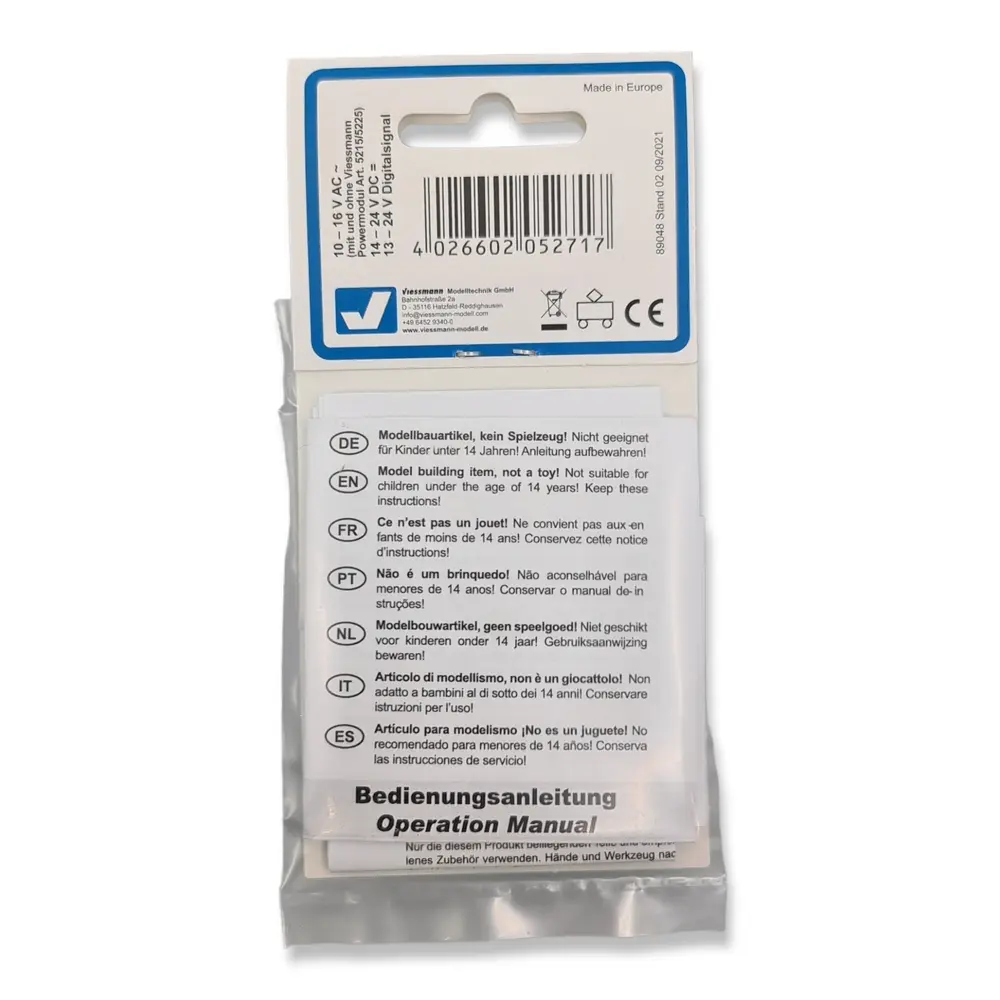 Micro clignotant avec 2 LED bleu Viessmann 5271 - Pour véhicules miniatures - 3