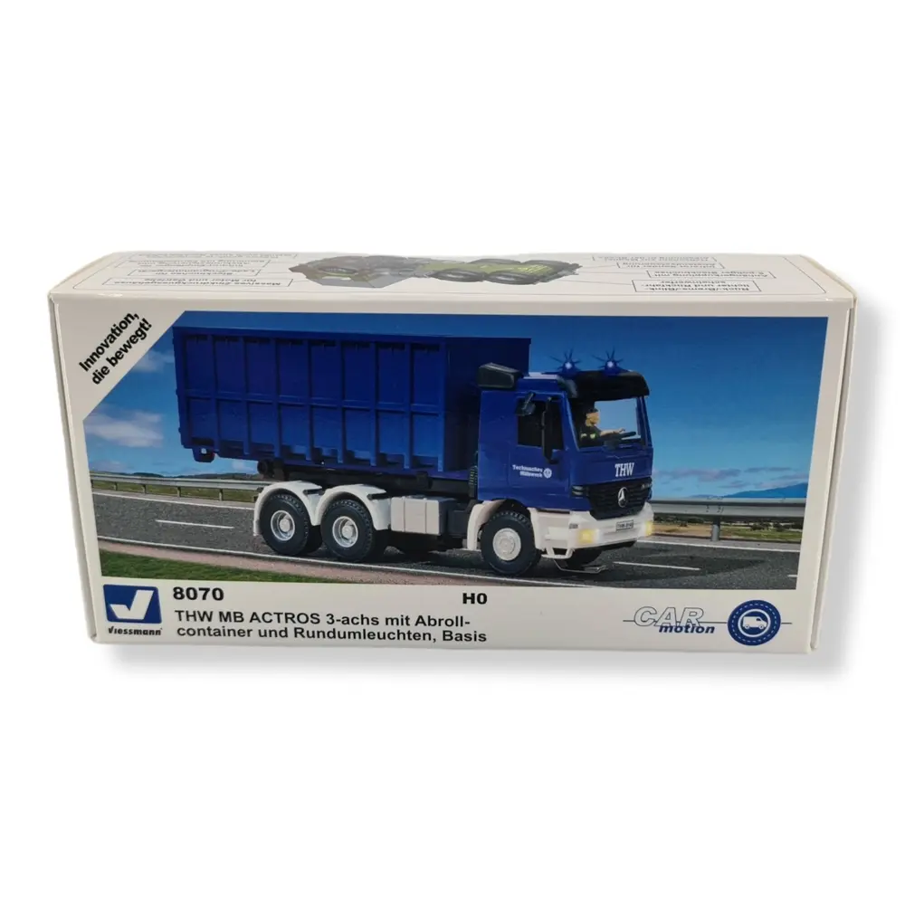 Camion Mercedes-Benz ACTROS équipé du système CarMotion - VIESSMANN 8070 - HO - 3