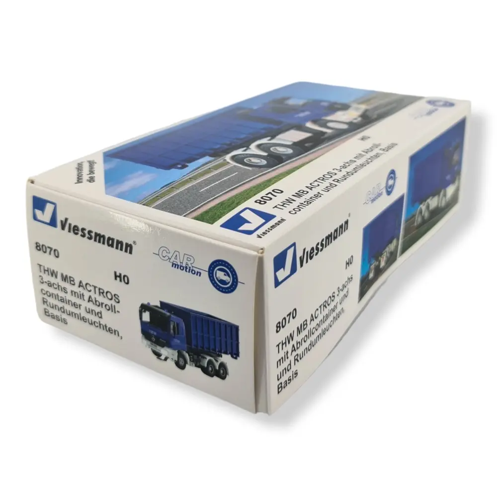 Camion Mercedes-Benz ACTROS équipé du système CarMotion - VIESSMANN 8070 - HO - 2