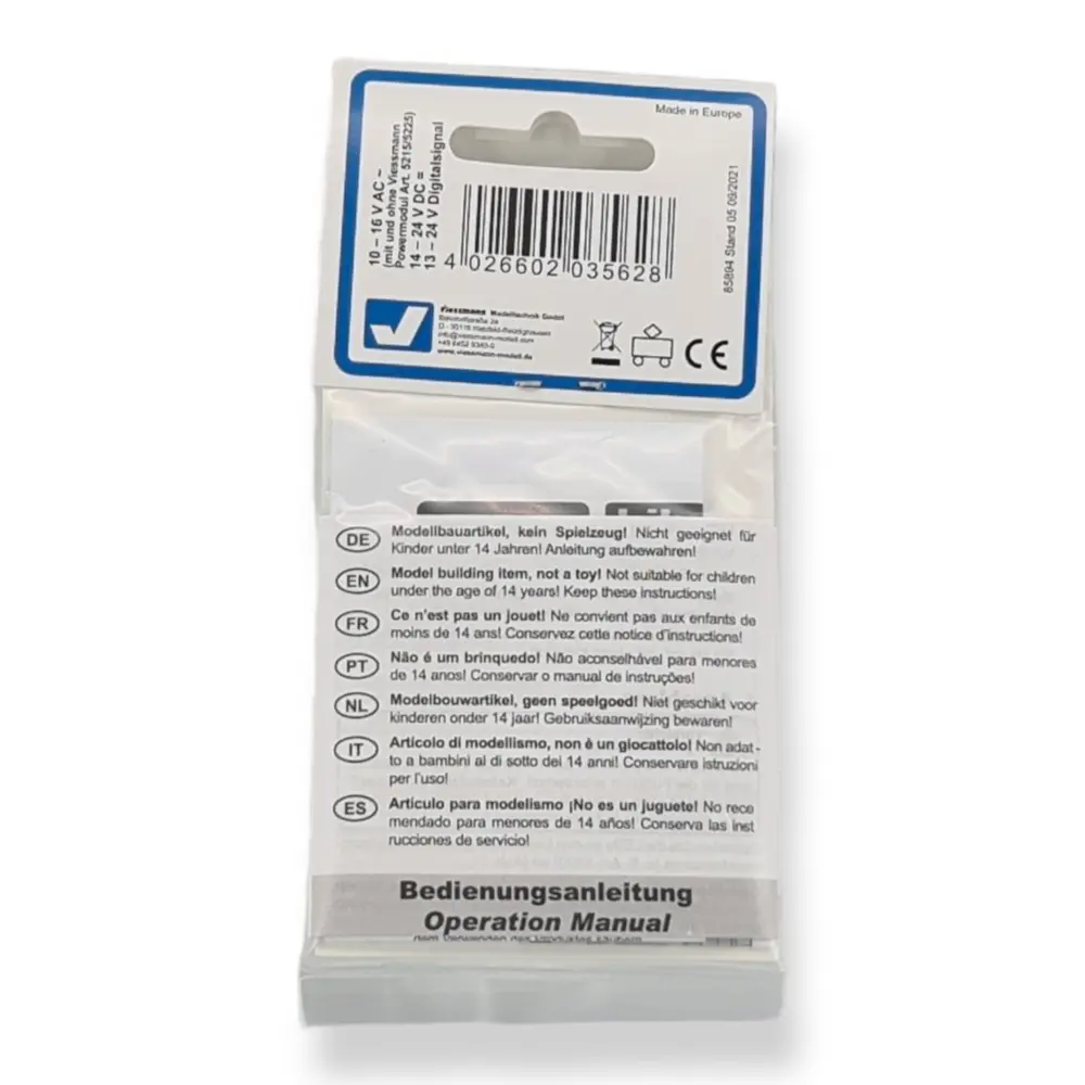 Kit 5 LED avec câbles soudés Viessmann 3562 - Toute échelle - 1.6 x 0.8 mm - 3