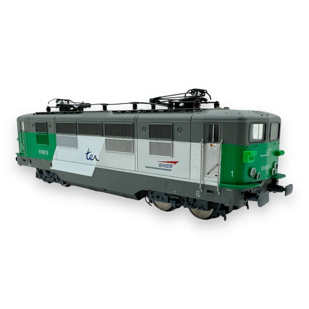 Locomotive électrique BB 516615 livrée FRET TER avec logo casquette - ViTrains 2224 - HO 1/87 - SNCF - Ep V - Analogique - 2R - 2
