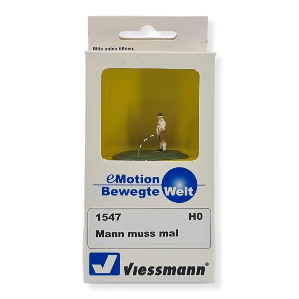 Homme qui urine, personnage animé VIESSMANN 1547 - HO 1/87 - 3