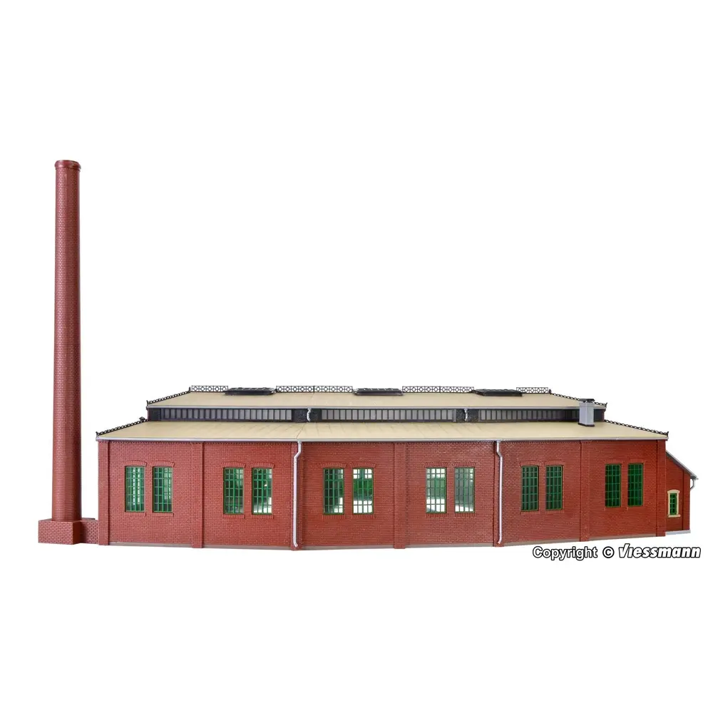 Rotonde avec dispositif de verrouillage des portes VOLLMER 45754 - HO 1/87 - 3