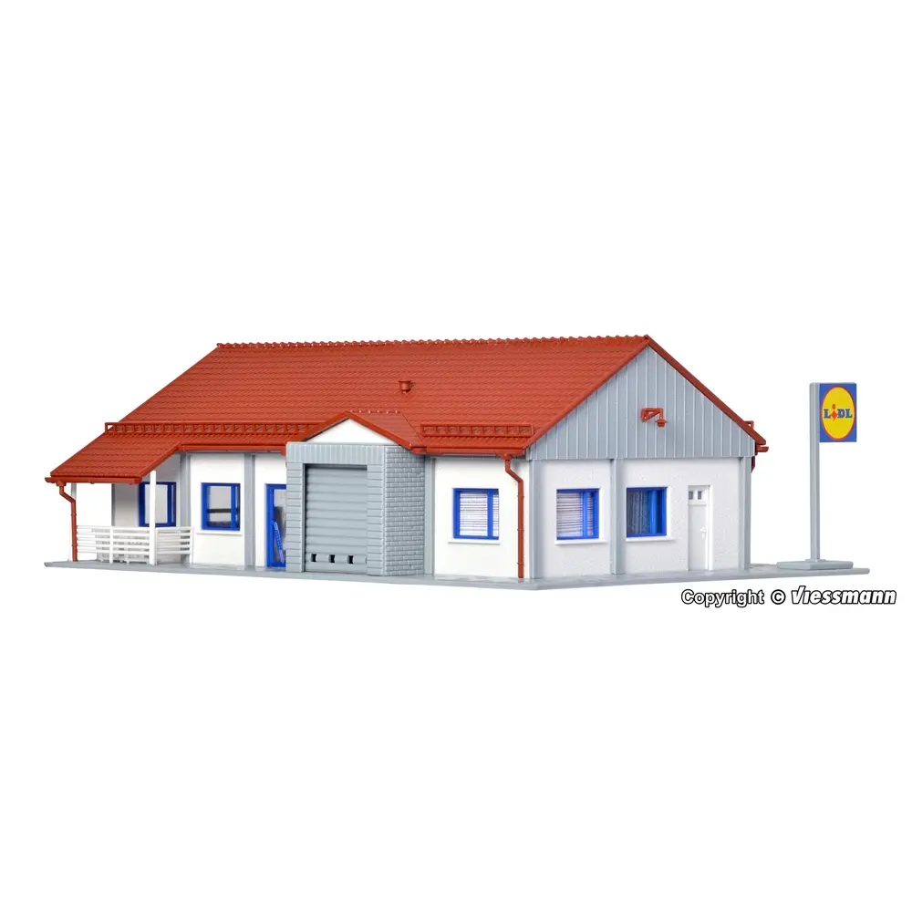 Supermarché Lidl - Vollmer 43662 - HO 1/87 - 2