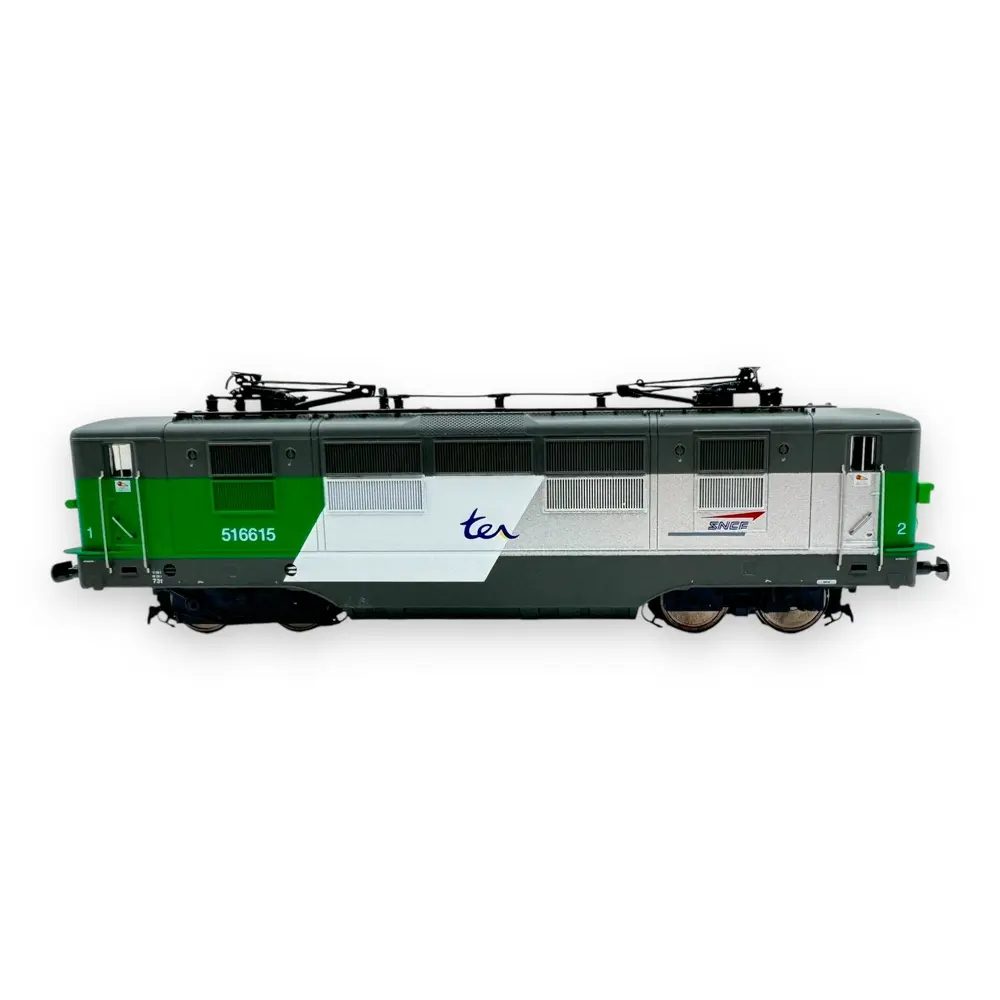 Locomotive électrique BB 516615 livrée FRET TER avec logo casquette - ViTrains 2224 - HO 1/87 - SNCF - Ep V - Analogique - 2R - 3