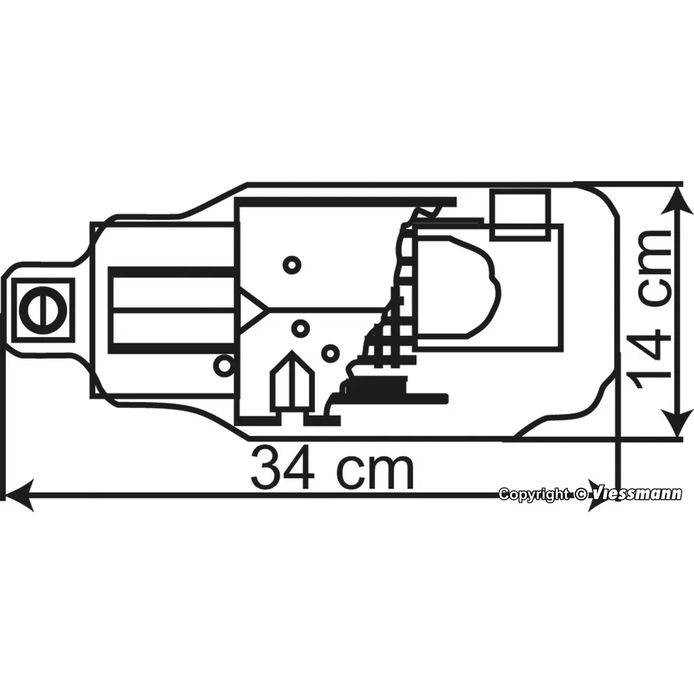 Brasserie en démolition - Vollmer 45621 - HO 1/87 - 340 x 140 x 300 mm - 6