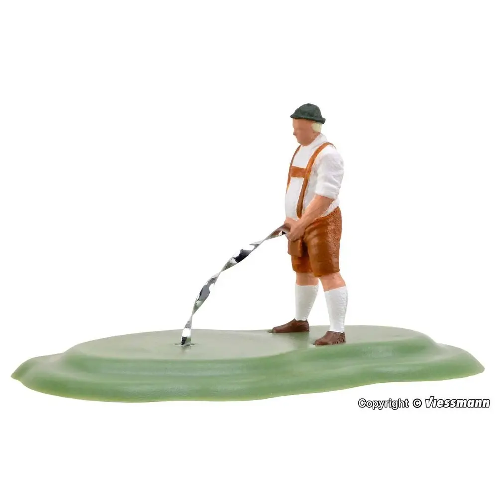 Homme qui urine, personnage animé VIESSMANN 1547 - HO 1/87 - 2