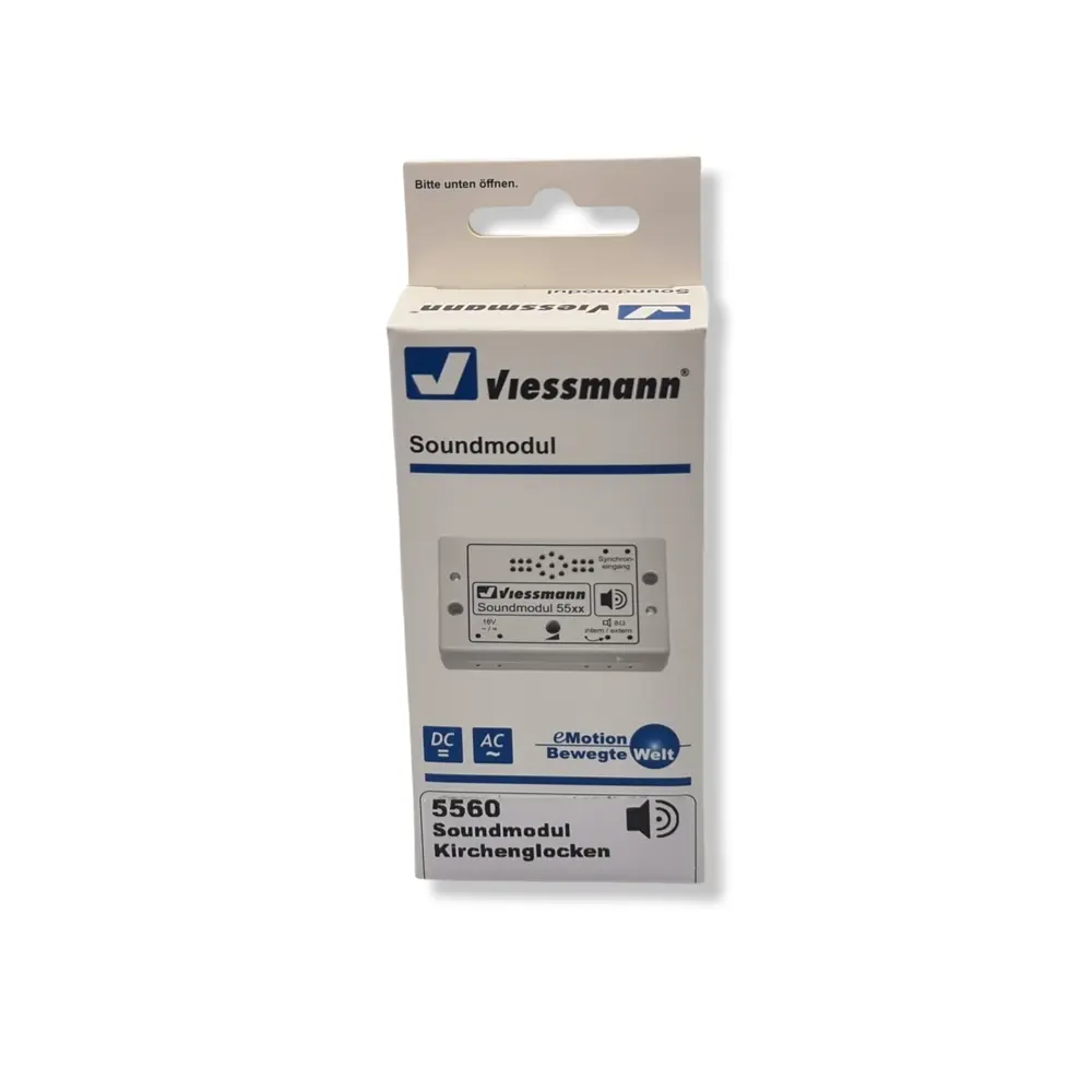 Module de son "cloches d'églises" 5 langues VIESSMANN 5560 - Toutes échelles - 2