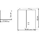 Maison d'hôtes avec abri voiture - Vollmer 43961 - HO 1/87 - 5