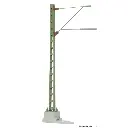 Mât ligne avec bras d'extension VIESSMANN 4110 - HO 1/87 - 3