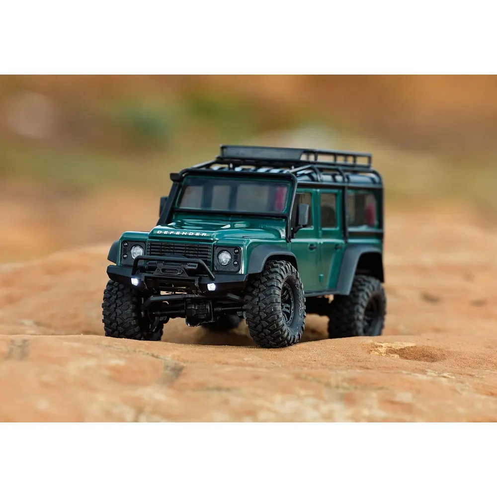 Crawler - TRX-4M Land Rover Defender Vert RTR - Traxxas 97054-1-GRN - 1/18 - 8